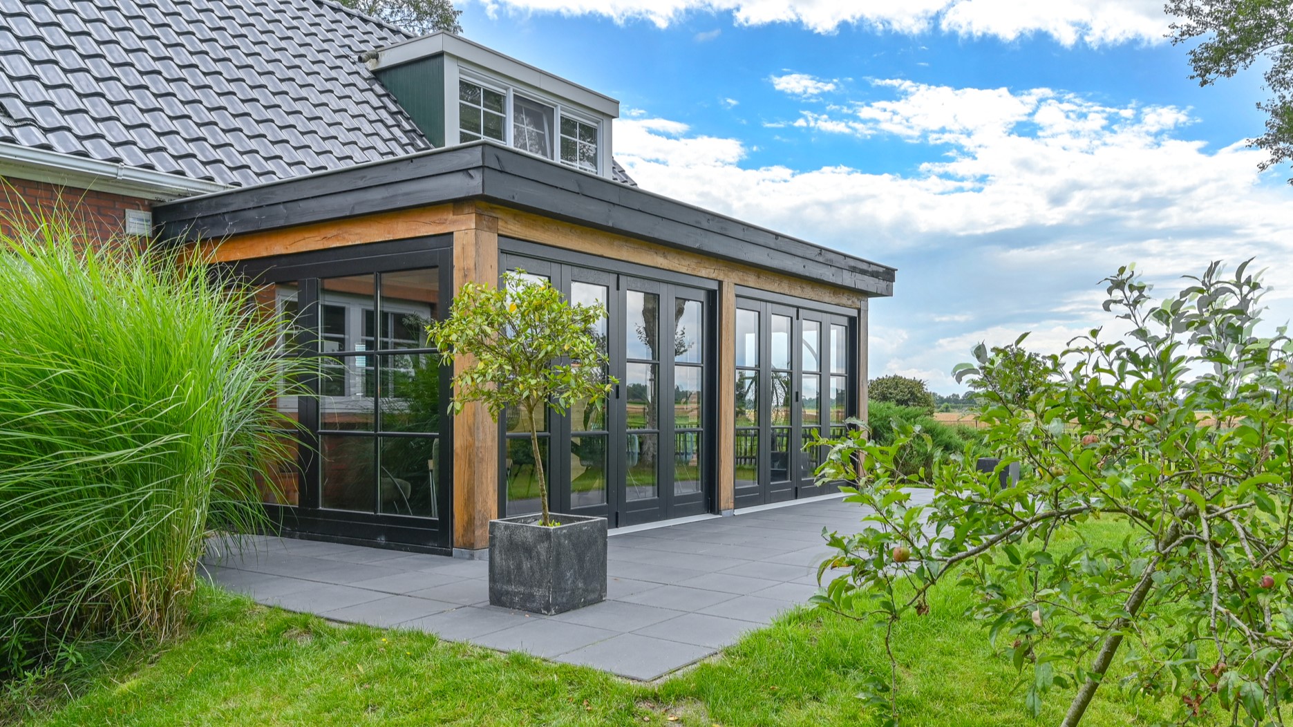 Aanbouw woning in groningen
