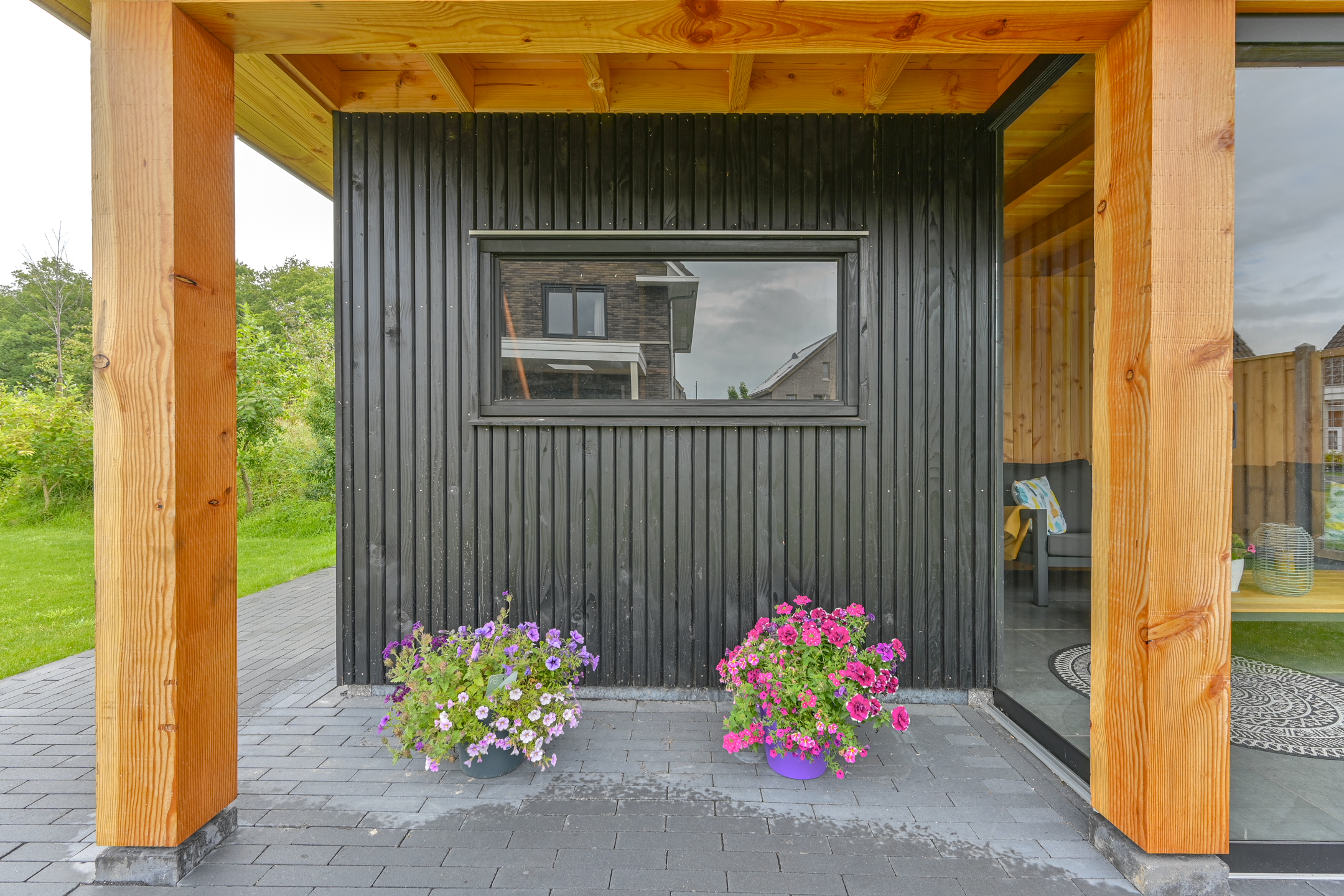 Houten tuinkamer Leek